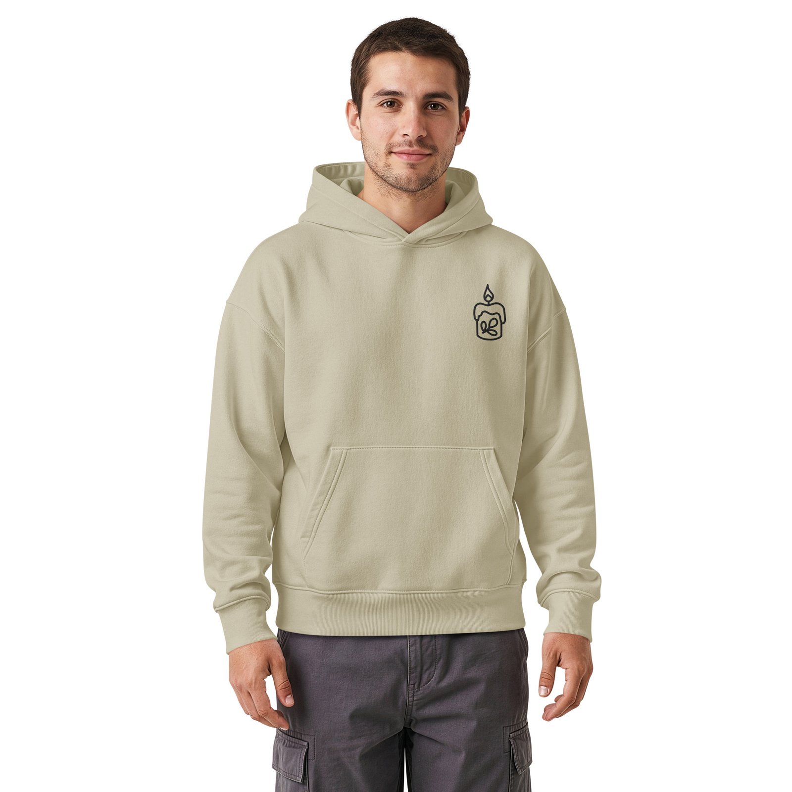Unisex relaxed mid-weight hooded sweatshirt - Image 2